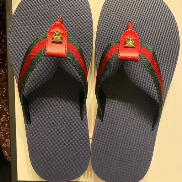 COPY - Gucci thing slipper size 7 in blue - Picture 2 of 6